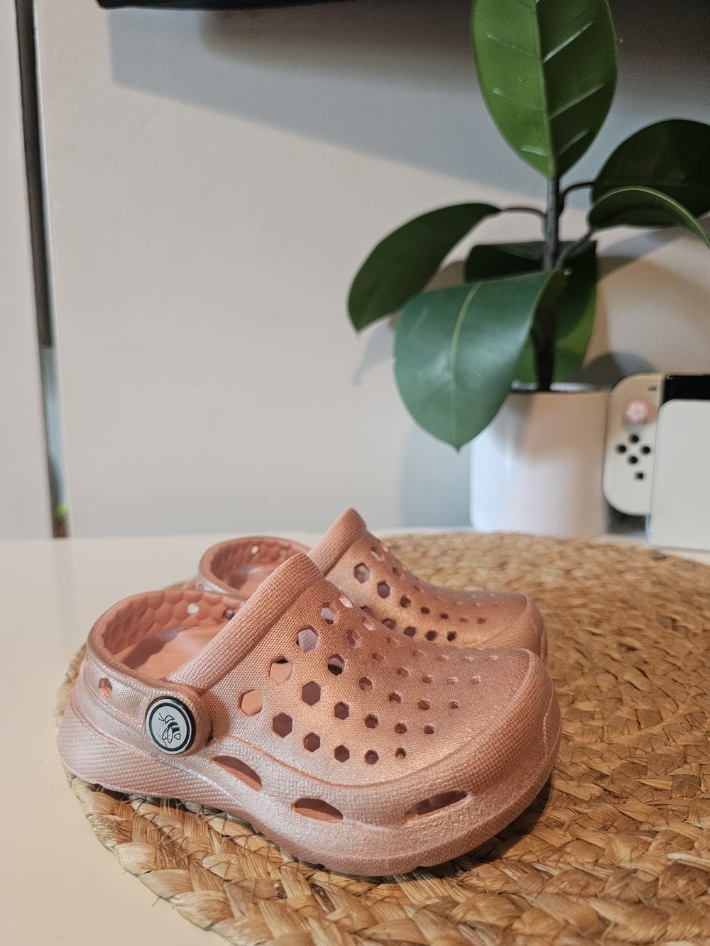 🔥 Bundle • 2/12 🔥Kids Pink Clog Shoes - Comfortable Slip-On